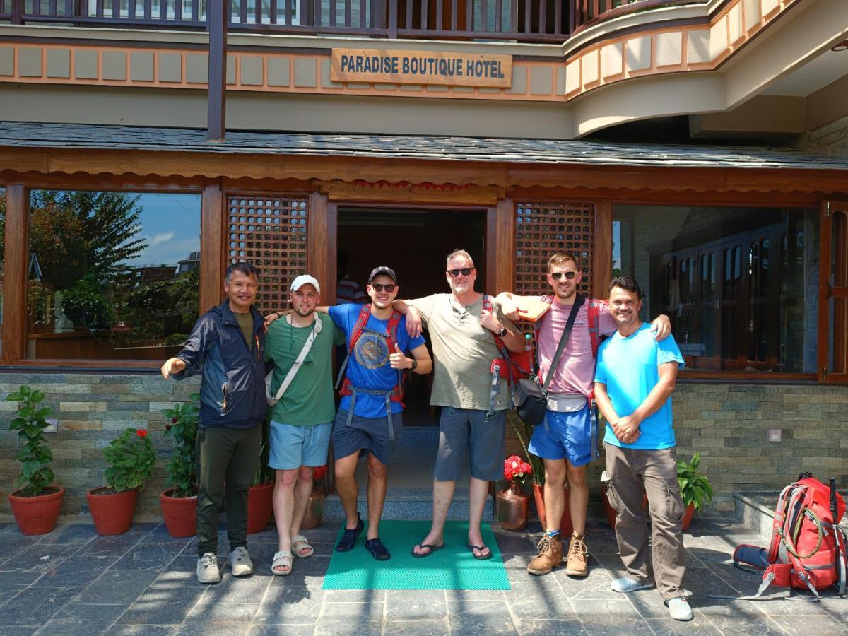 Paradise Boutique Hotel Pokhara Exterior photo