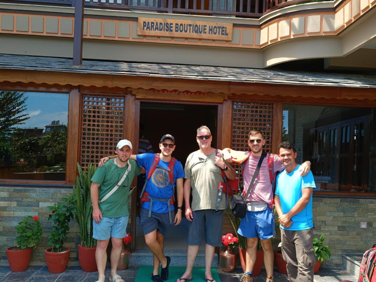 Paradise Boutique Hotel Pokhara Exterior photo